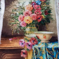 تابلو فرش ابریشم