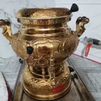 سماور وکتری قوری درحدکم استفاده شده|سماور، چایساز، قهوهساز|اهر, |دیوار