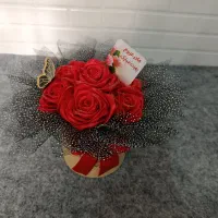 دسته گل،تک شاخه،سه شاخه،باکس گل|گل مصنوعی|بروجرد, |دیوار