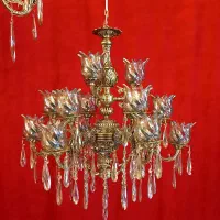 لوستر های برنزی جدید|لوستر و چراغ آویز|قم, شهرک امام حسن|دیوار