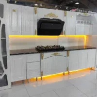 کابینت ممبران هوایی زمینی با هود گاز نگین الماس