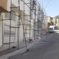 داربست معراج.برادران ساکی.|خدمات پیشه و مهارت|دورود, |دیوار