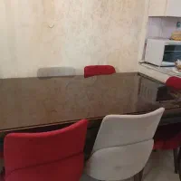 یک دست مبلمان راحتی با میز وسط ونهار خوری6 نفره|مبلمان خانگی و میز عسلی|تهران, نیروی هوایی (پیروزی)|دیوار