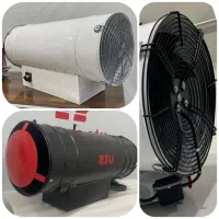 هیتر uts موشکی/جت فن/بخاری برقی فن دار تکفاز 3فاز