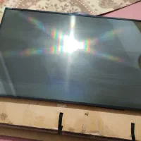 الجی 43 اینج هوشمند اصل کره صحفش نیم سوزشده