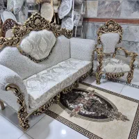 مبل سلطنتی ۹نفره تمام دسته دار مبلمان شاهان