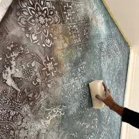 ورکشاپ پتینه کاری(ورقطلا،میکروسمنت و..