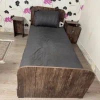تخت و پاتختی|تخت و سرویس خواب|اصفهان, پروین|دیوار