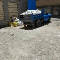 حمل نخاله ومصالح ساختمانی با نیسان کمپرسی