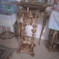 کنار سالنی میوه خوری برنجی برنزی سنگین قدیمی