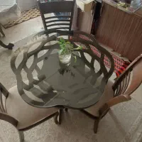 میز و صندلی چوبی و لوازم چوبی