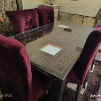 میز ناهار خوری شش نفره سلطنتی