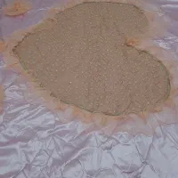 روتختی دو نفره عروس جهیزیه شیک گیپور ساتن