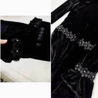 مانتو مخمل مجلسی