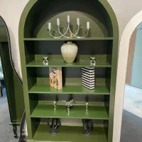 کتابخانه مدرن چوبی