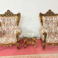 مبل ۹ نفره و بوفه|مبلمان خانگی و میز عسلی|نقده, |دیوار