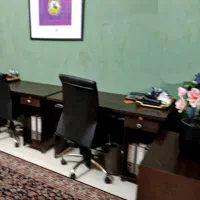 میز حسابداری و کارمندی به همراه میز قفسه زونکن