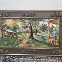دو عدد تابلوفرش ماشینی زیبا