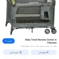تخت و پارک کودک(تخت کنار مادر) بیبی ترند