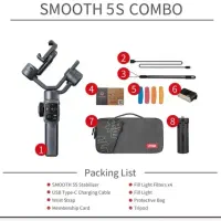 گیمبال ژیون 5s combo|دوربین عکاسی و فیلمبرداری|مشکیندشت, |دیوار