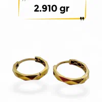 گوشواره طلا ۱۸عیار