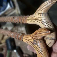 عصا چوب گردو و اکالیپتوس دست ساز