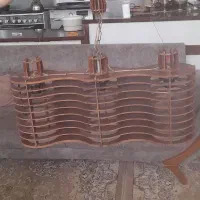 لوستر|لوستر و چراغ آویز|مشهد, چهارچشمه|دیوار