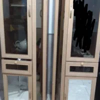 ویترین  چوبی