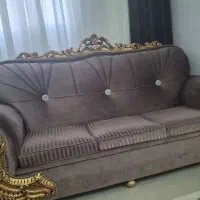 مبل وعسلی هشت نفره در حدنو|مبلمان خانگی و میز عسلی|کرمانشاه, |دیوار