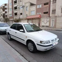 سواری سمند LX سفید