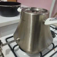 کتری استیل|قوری، کتری، قهوه‌ساز دستی|اسلام‌شهر, زرافشان|دیوار