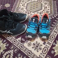 کتانی اسیکس ۴۲ویتنامی..وکتانی سالمون ۳۵بچگانه|کیف، کفش، کمربند|اقبالیه, |دیوار