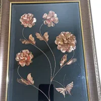 تابلو چهار گل مسی