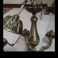 لوستر برنجی|لوستر و چراغ آویز|جاجرود, |دیوار