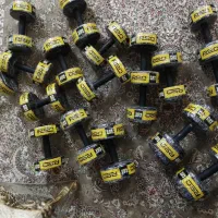 دمبل باشگاه و خانه با ضمانت|تجهیزات ورزشی|مشهد, طبرسی شمالی|دیوار