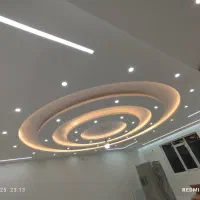 کناف سقف کاذب تی‌وی وال لاینر خطی باکس نور مخفی