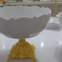 کارگاه و پخش انواع ظروف چینی پایه دار و دسته دار