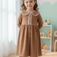 سرافن جنس لینن|کفش و لباس بچه|خورموج, |دیوار