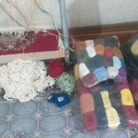 تابلو فرش جفت به همراه دار و نخ اضافی قیمت مناسب|تابلو فرش|کرمانشاه, |دیوار