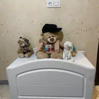 سرویس خواب کامل نوزادی نوجوان برندتی تی چوب|تخت و سرویس خواب|آمل, |دیوار