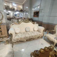 مبل سلطنتی با ضمانت اصل چوب ( مبلمان اشراق)|مبلمان خانگی و میز عسلی|زنجان, |دیوار