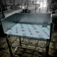 میز استیل خردکنی گوشت و مرغ، ضدآب و مقاوم