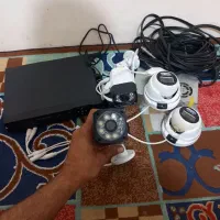 یک پک کامل دوربین مداربسته همراه چهارتا لنز|دوربین مداربسته|پرند, فاز ۶|دیوار