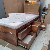 تخت یک نفره.سرویس خواب . تخت یک نیم نفره سنبل|تخت و سرویس خواب|مشهد, گلبرگ شمالی|دیوار