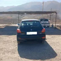 207 مشکی سقف فلزی دنده ای مدل 99