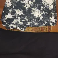 چادر مشکی حریر اسود فوق العاده مشکی و‌ مجلسی