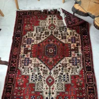 فرش دستباف گل حیدر ریز بافت کرم