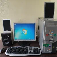 کامپیوتر ۵۲۰۰ رم ۴ ddr2 هارد ۲۰۰ گرافیک ۱