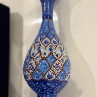 گلدان میناکاری با باکس مخمل|صنایع دستی و سایر لوازم تزئینی|تهران, زعفرانیه|دیوار