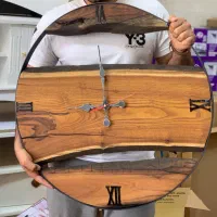 ساعت دیواری چوبی (نو فروشگاه)|ساعت دیواری و تزئینی|ایلام, |دیوار